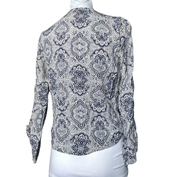 Altar'd State small womens top long sleeve boho surplice - Picture 5 of 8